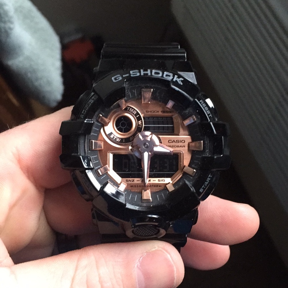 Rose Gold G-Shock